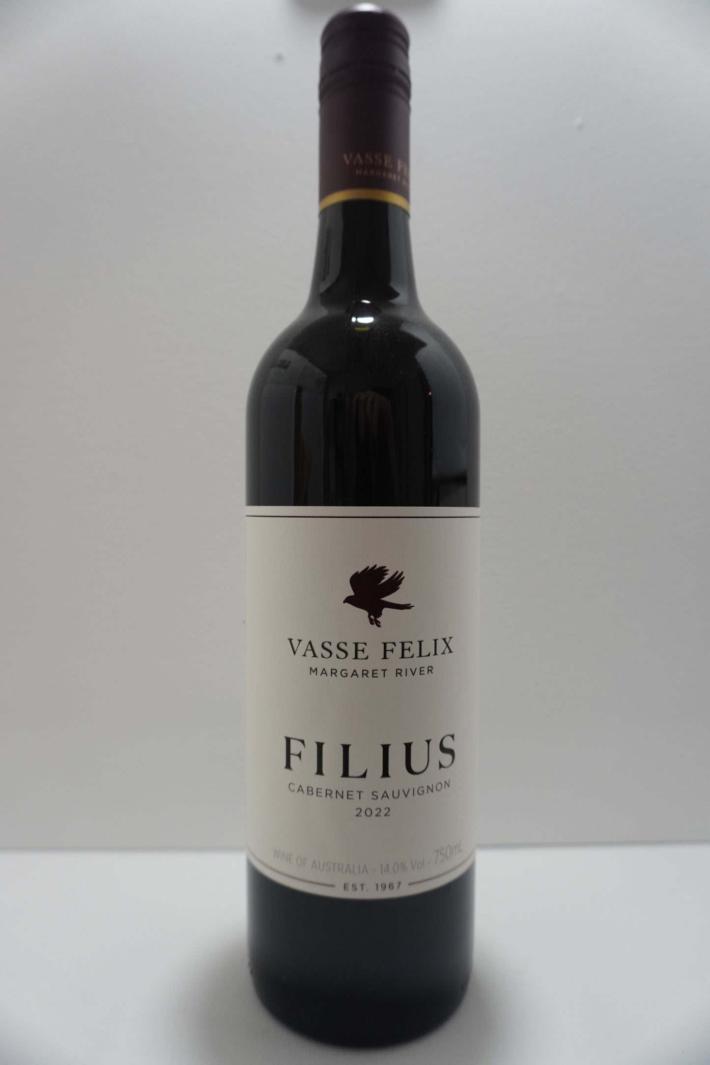 Vasse Felix, Cabernet Sauvignon, "Filius," Margaret River, Western Australia, Australia 2022