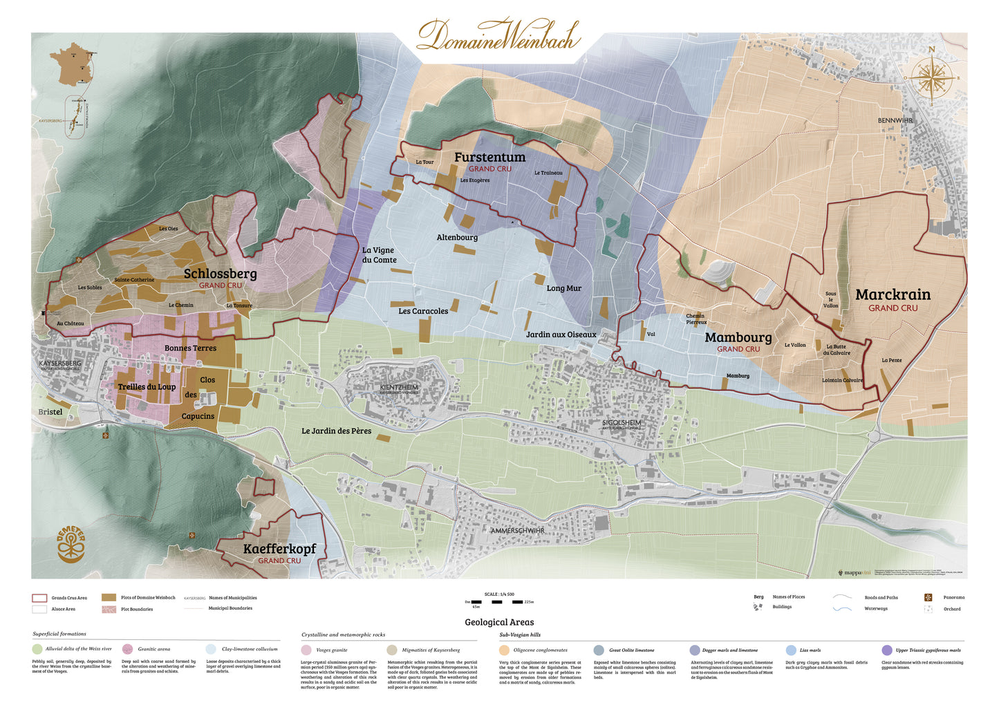 Weinbach, Riesling, Alsace, France 2020