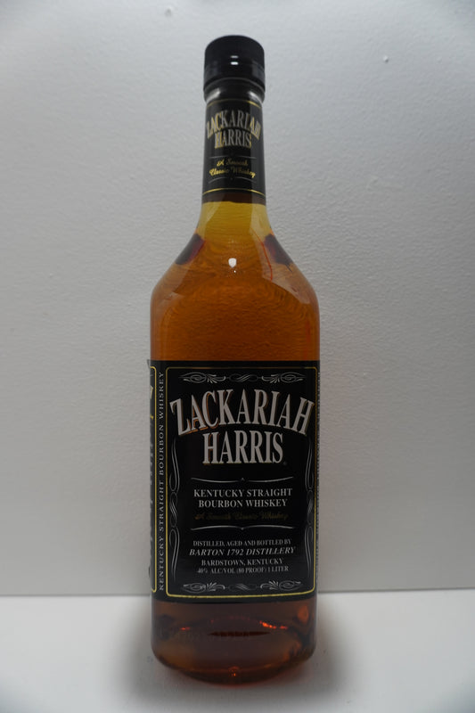Zackariah Harris Straight Bourbon (1L)